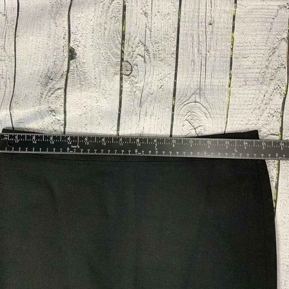 ANN TAYLOR Black Pencil Skirt